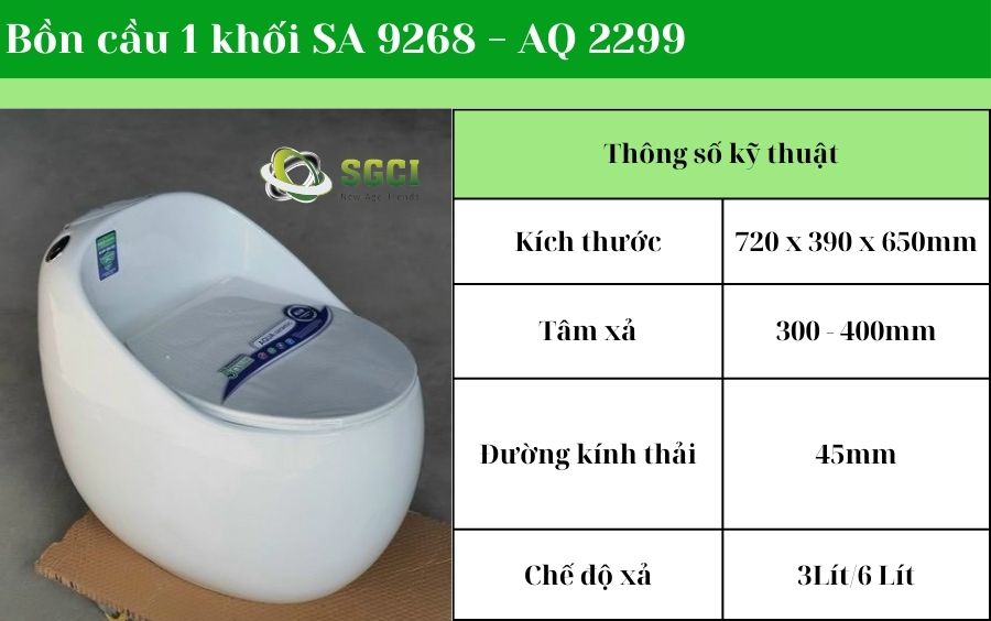 Bồn cầu trứng cần thơ