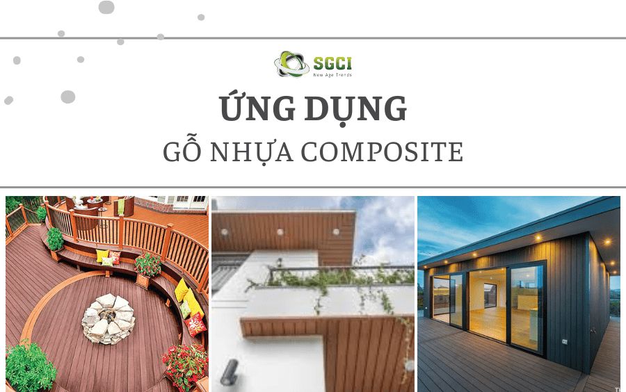 Ứng dụng của gỗ nhựa composite