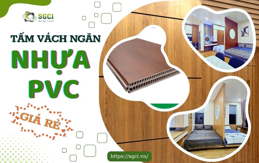 tấm vách ngăn nhựa pvc giá rẻ