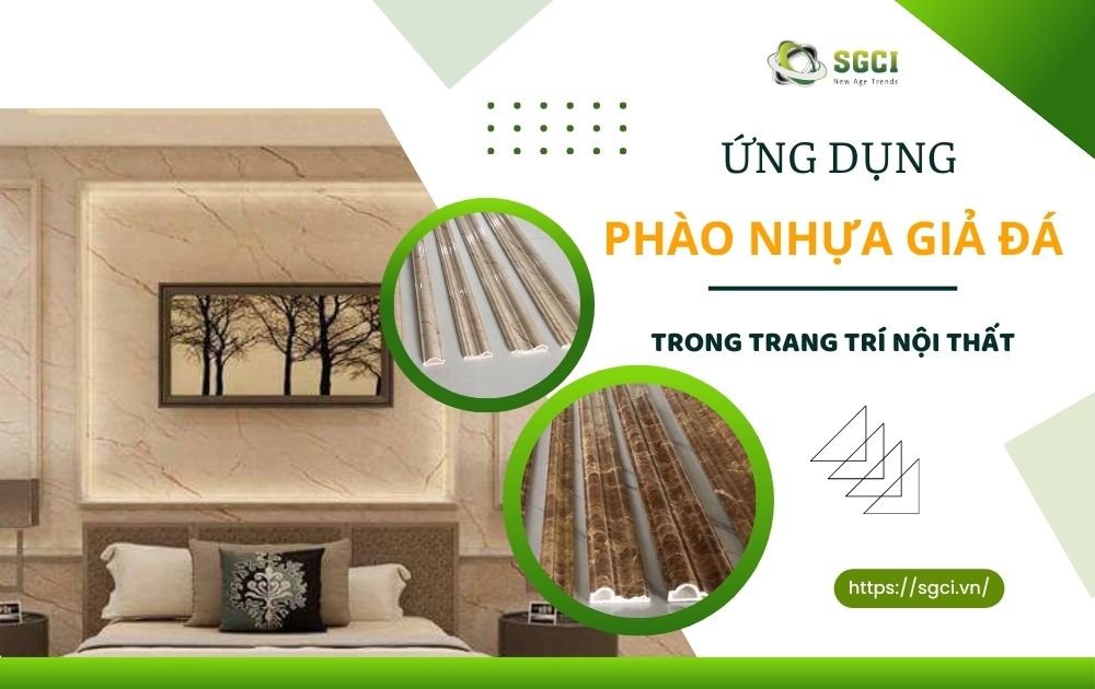 Phào nhựa giả đá