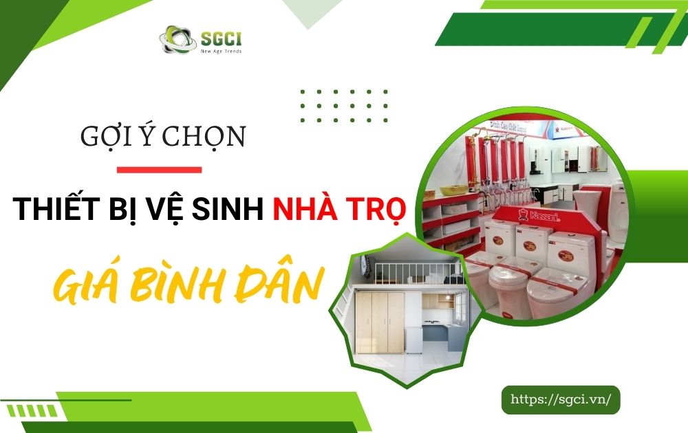 Thiết bị vệ sinh nhà trọ