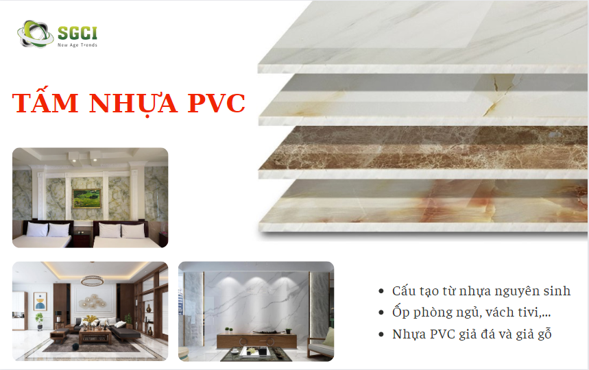 Ưu điểm tấm nhựa pvc